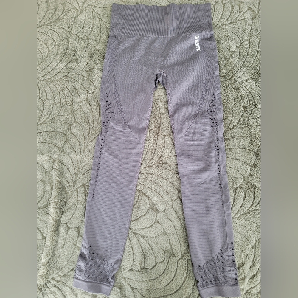 Gymshark Energy Leggings Size Medium, Grey